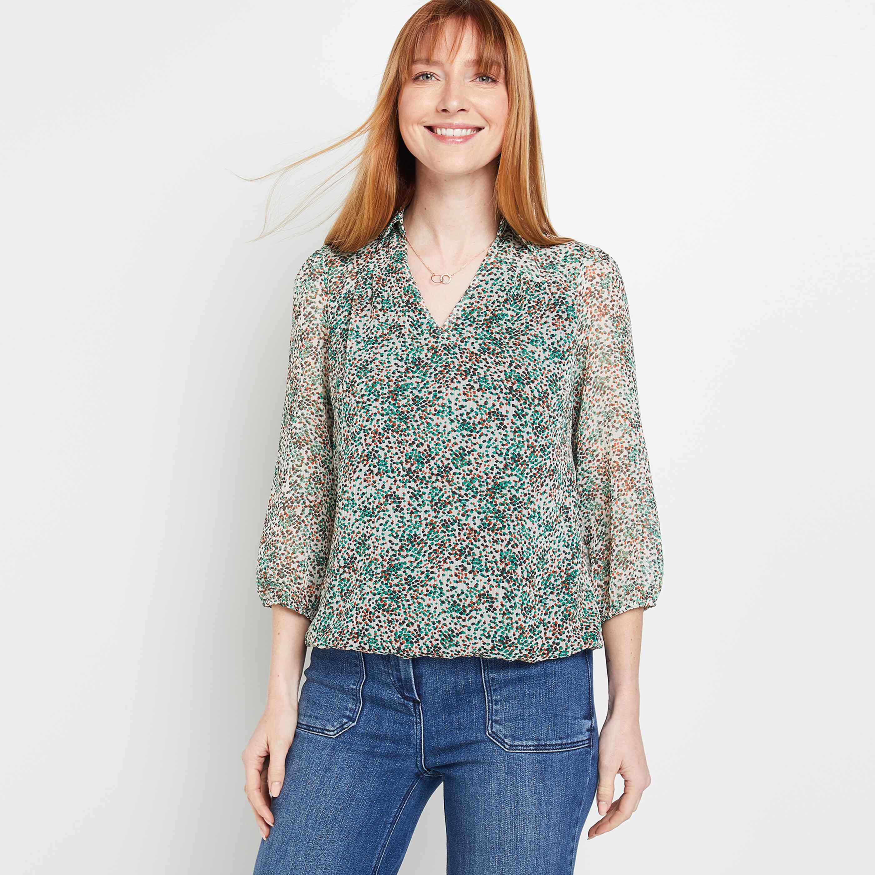 Blouse imprimée femme - IMPRIME