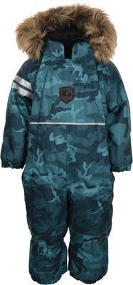Lindberg Camo Vinterdress Baby, Lagoon