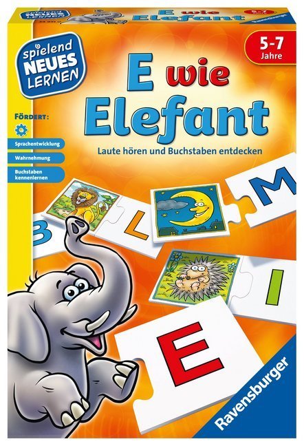 Spielend Erstes Lernen – E wie Elefant