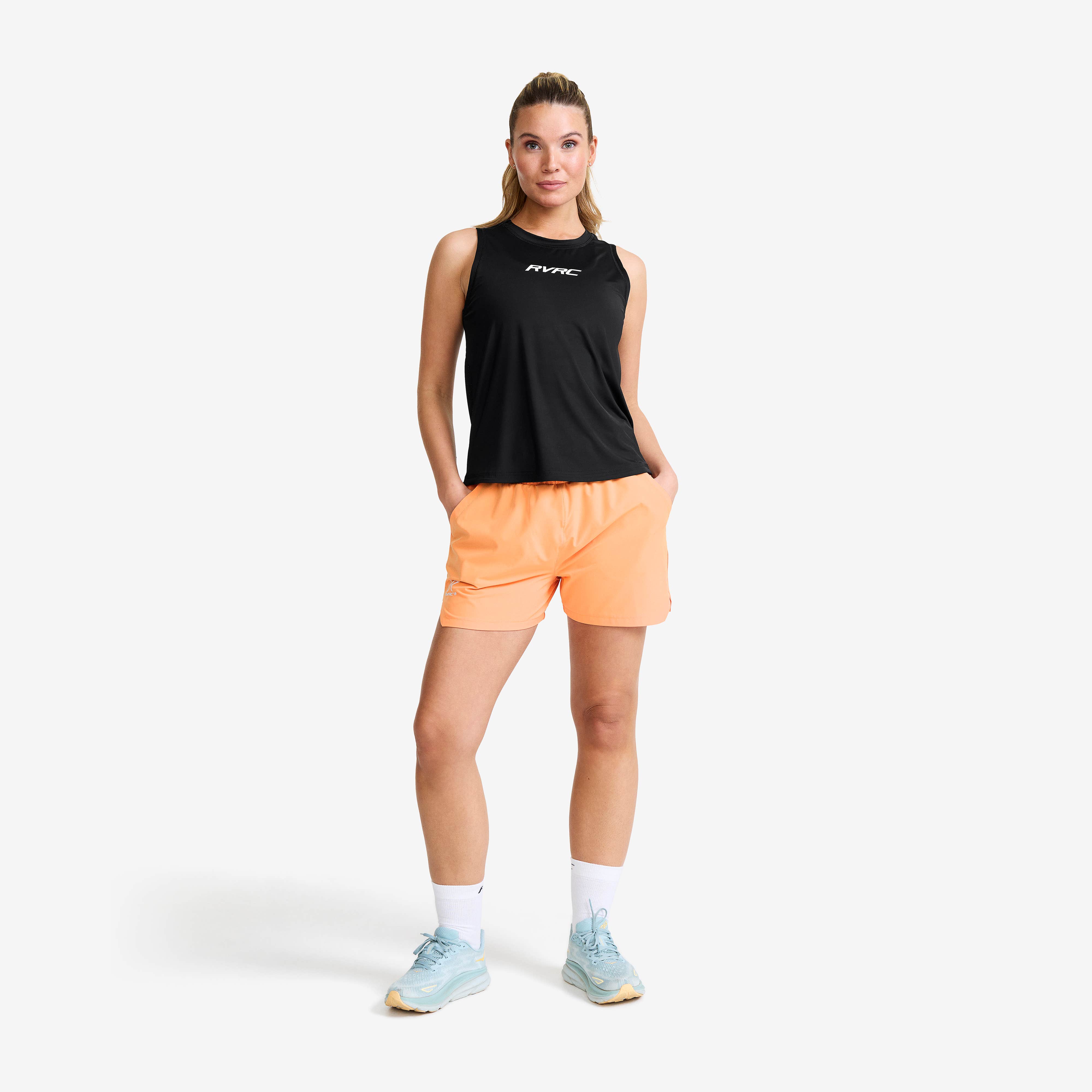 Power Active Tank Top Dame Black