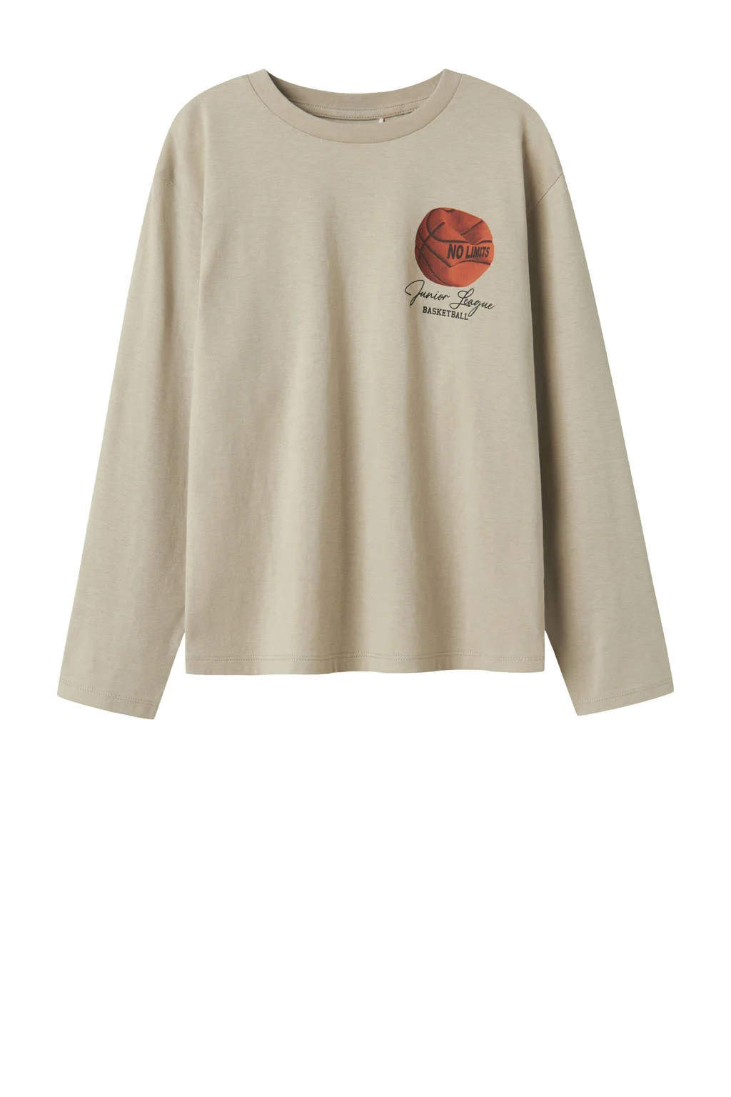NAME IT KIDS longsleeve lichtgrijs