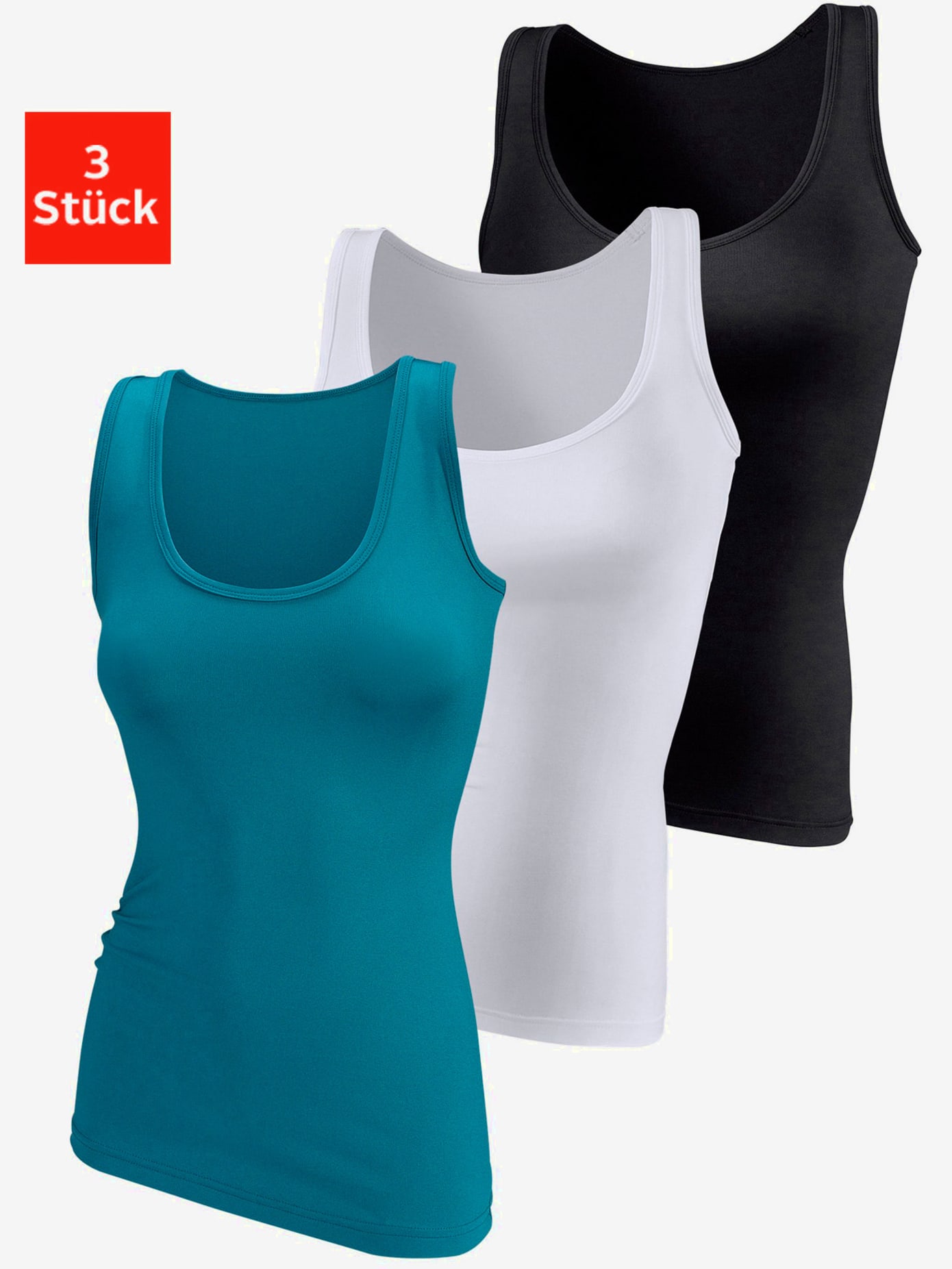 Chemise lot de 3 débardeurs vivance