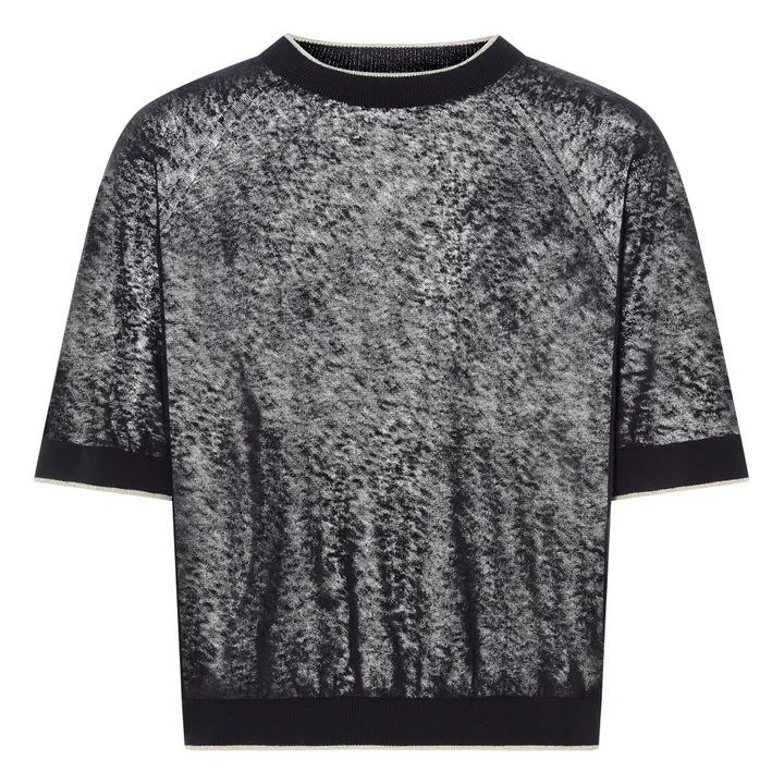 Momoni Pull Lisa Coton et Lin | Noir