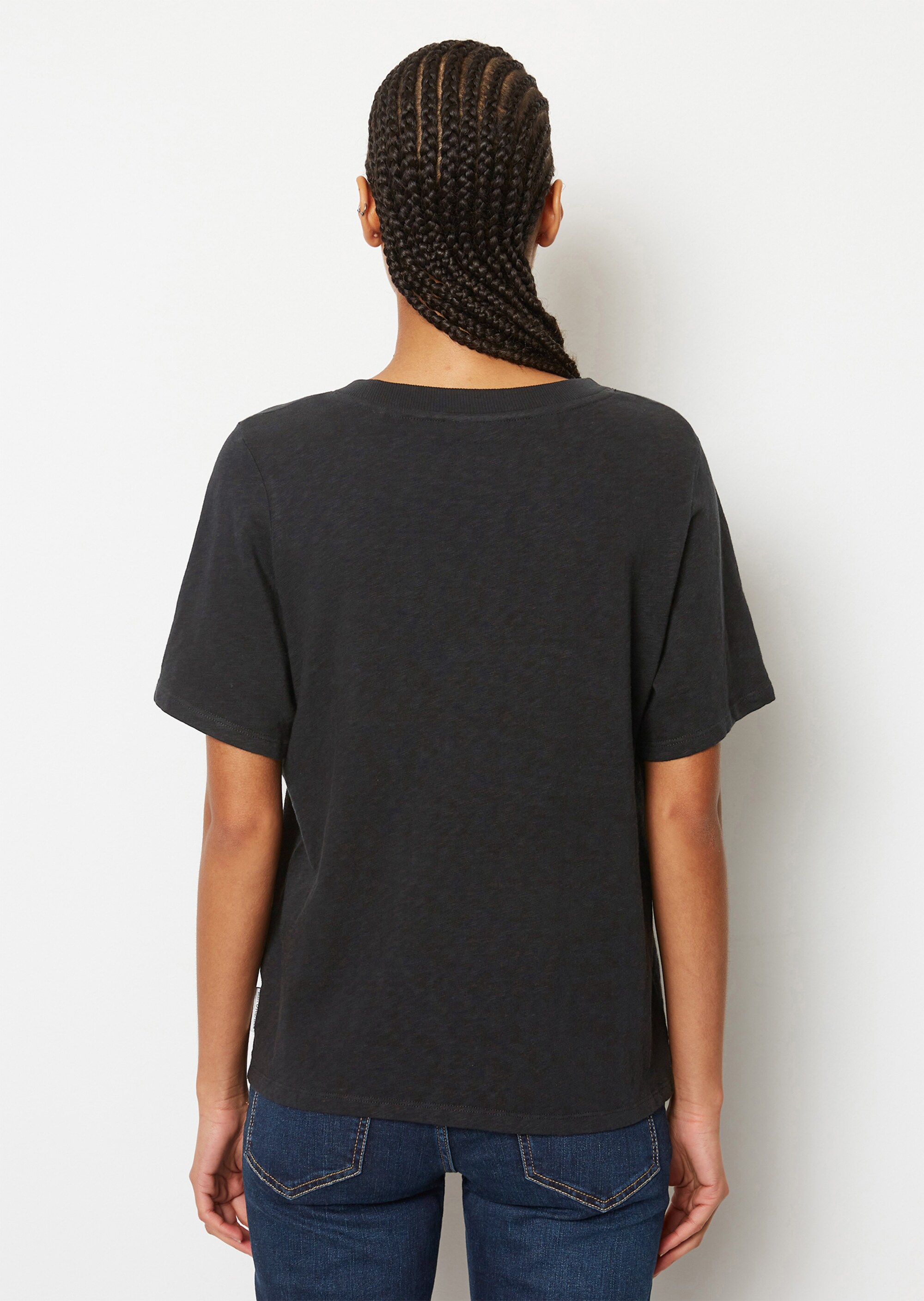 Slub-Jersey-T-Shirt aus softer Bio-Baumwolle