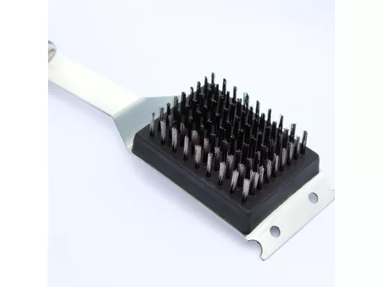 Mallette de Barbecue TAINO 4 pièces en acier inoxydable et silicone