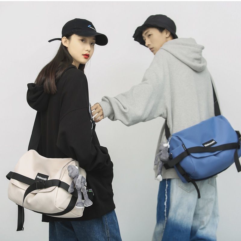 Mulgam - Nylon crossbodytas met gesp