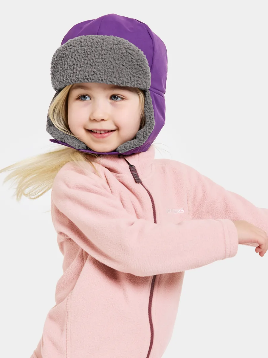 Didriksons Kids' Biggles Cap 6 Royal Purple