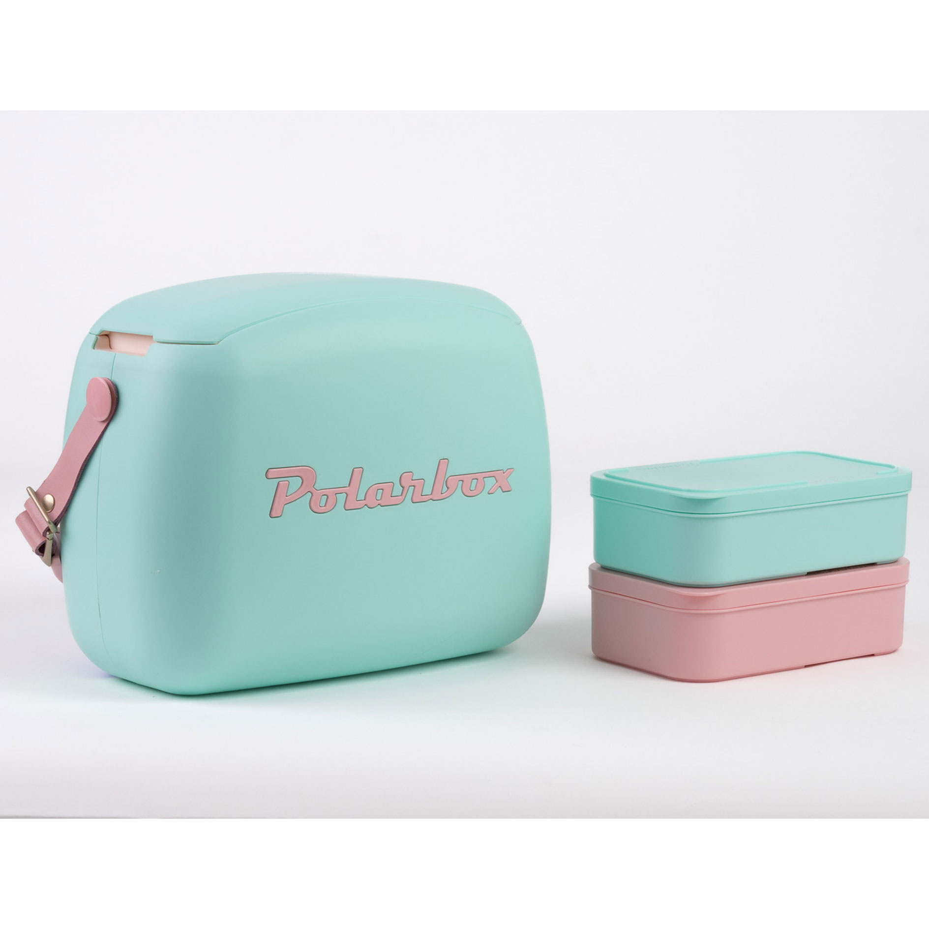 Kühlbox POLARBOX SUMMER - cyan-rosa - Retro - 6 Liter