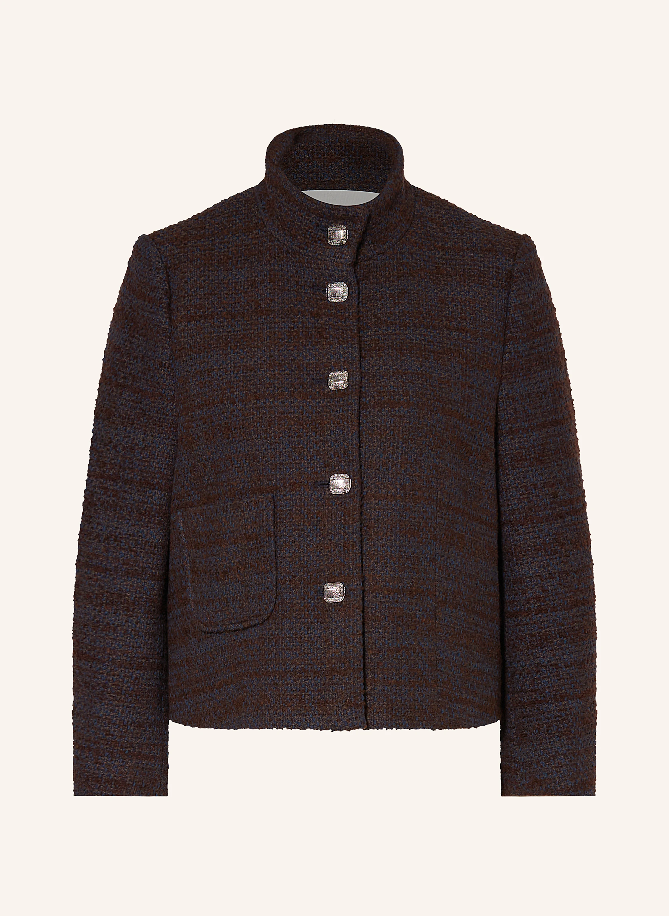 ba&sh Kastenjacke BAGO aus Bouclé mit 3/4-Arm