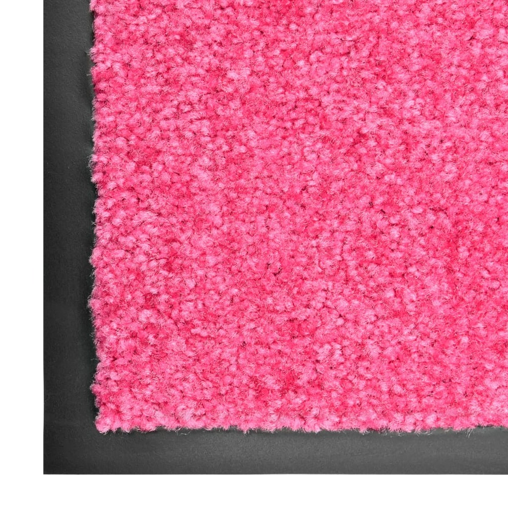 Paillasson lavable rose 60x180 cm
