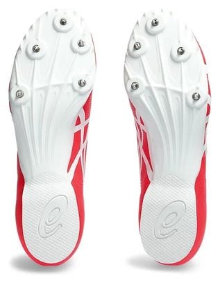 Chaussures Athlétisme Unisexe Asics Hyper MD 8 Rose/Blanc