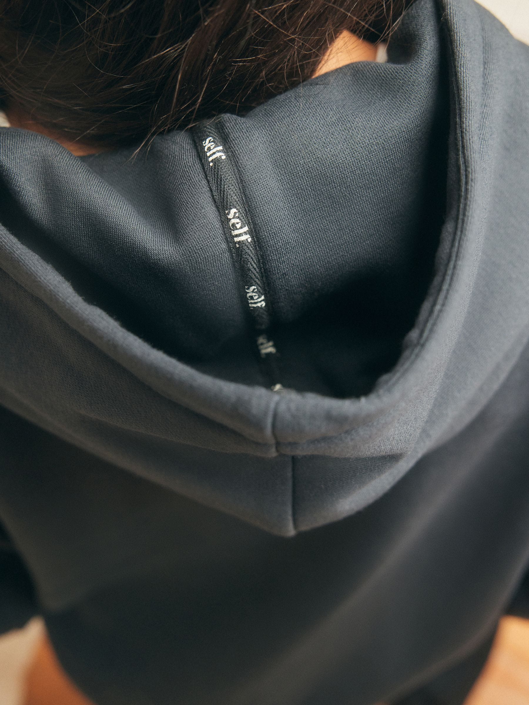 Zwart - Self. hoody
