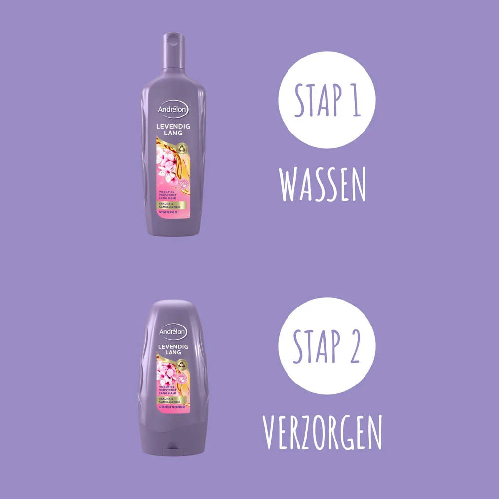 Levendig Lang shampoo - 6 x 300 ml