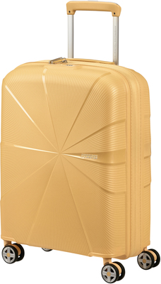 American Tourister StarVibe Spinner Koffert 37-41L, Metallic Banana