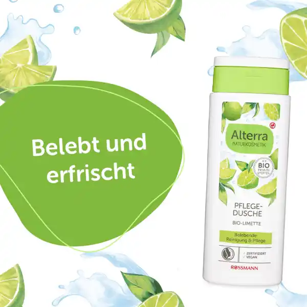 Pflegedusche Bio-Limette