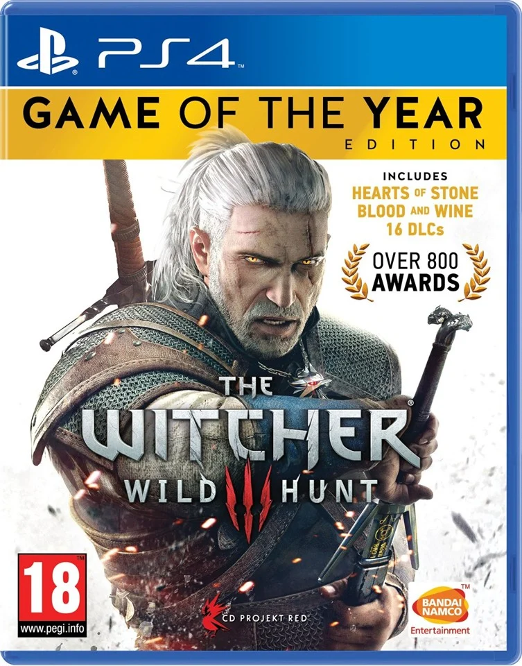 The Witcher III (3): Wild Hunt (Game of The Year Edition)- PlayStation 4