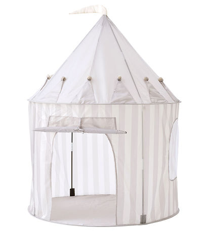 Kids Concept Legetelt - 100x130 cm - Gr? Striber