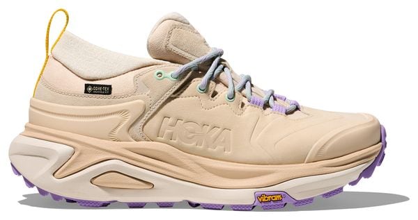 Chaussures Outdoor Hoka Kaha 3 Low GTX Beige Femme