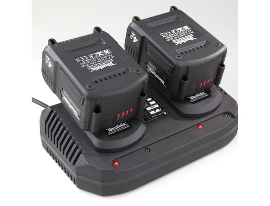 WESTFALIA - Chargeur de batterie Chargeur double 18v daslg