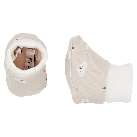 Chaussons Petit Koala   Beige        de               Marèse