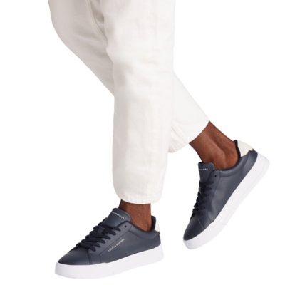 Sneakers homme Th Court Lth Detail Ess TOMMY HILFIGER