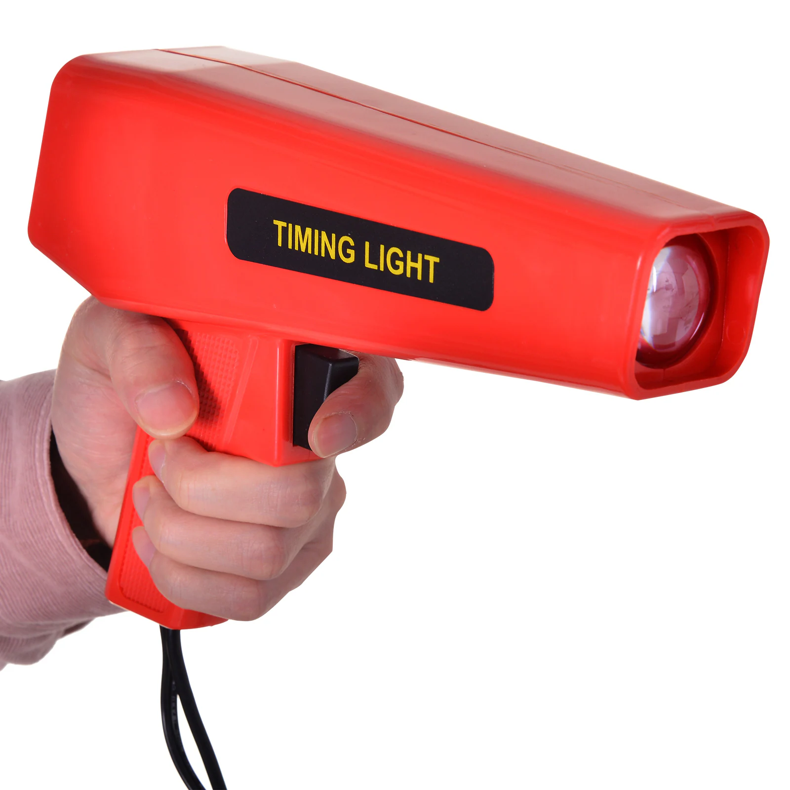 HOMCOM Zündlichtpistole Timing Light rot, schwarz