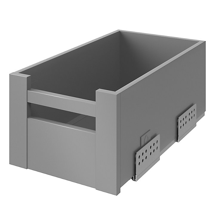 Façade de casserolier de cuisine Soto gris anthracite mat l. 30 cm GoodHome