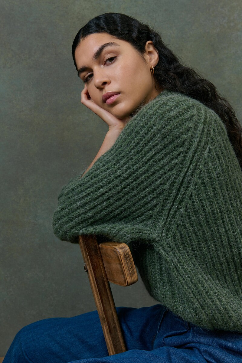 LOUISE MISHA<br>Suéter com gola alta, SALINNA