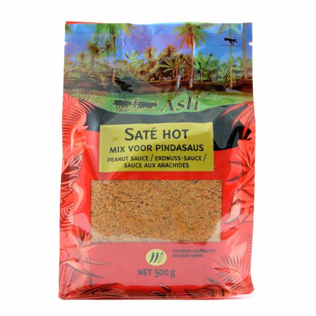 Asli Saté Hot Mix voor Pindasaus 500g