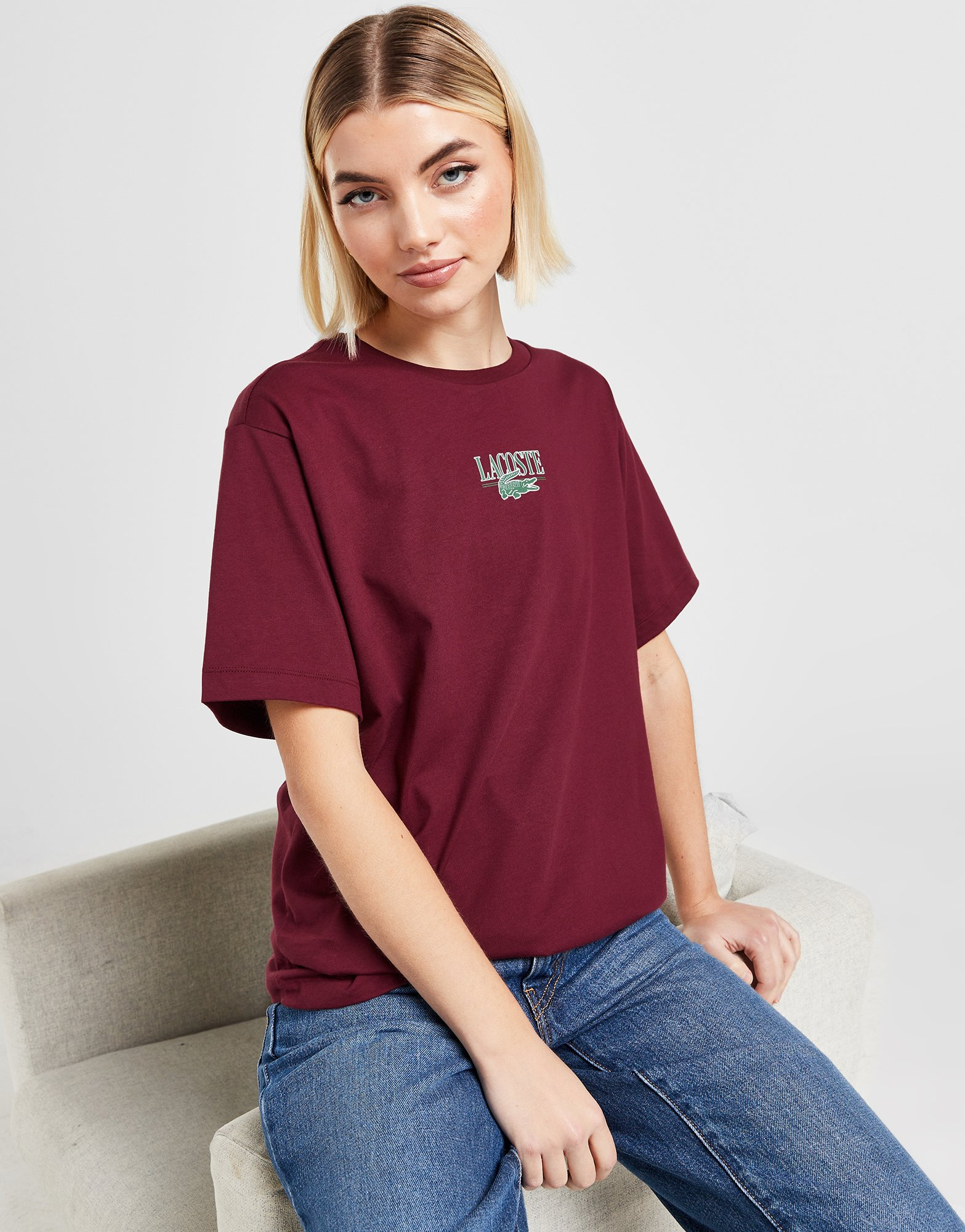Lacoste T-shirt Croco Femme