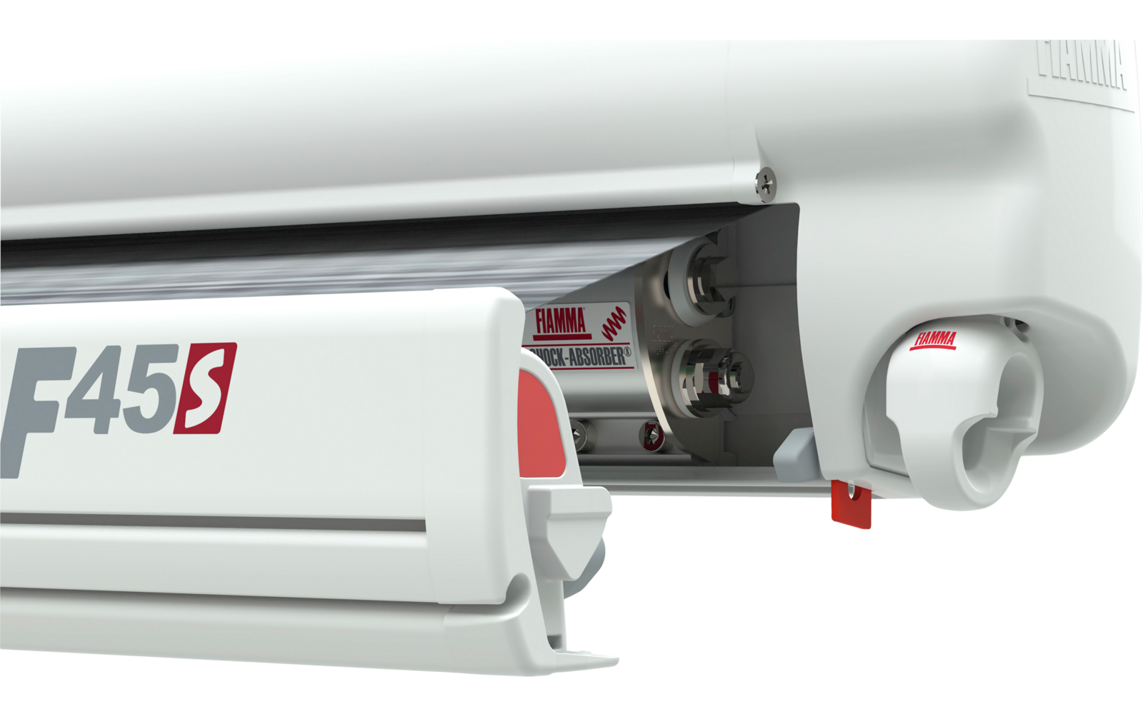 Fiamma Wandmarkise F45s 260 cm (Polar White / Royal Grey)