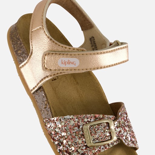Kipling Marjorie 2 Sandalen goud Leer