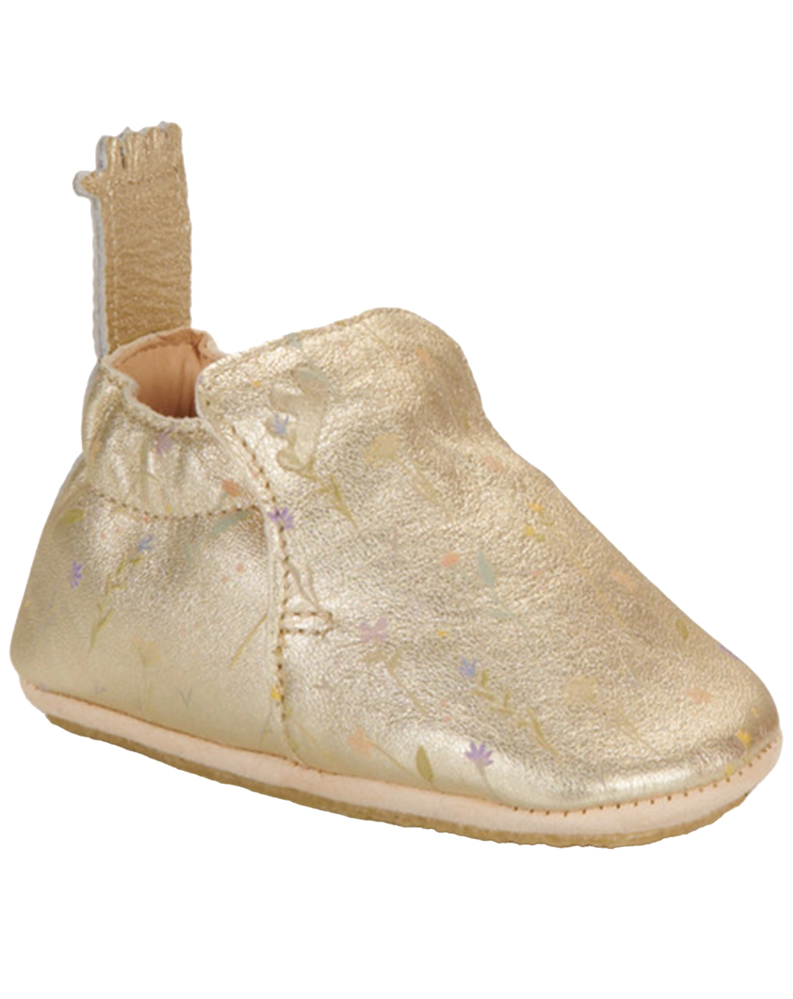 Krabbelschuhe MY BLUBLU HERBIER in gold