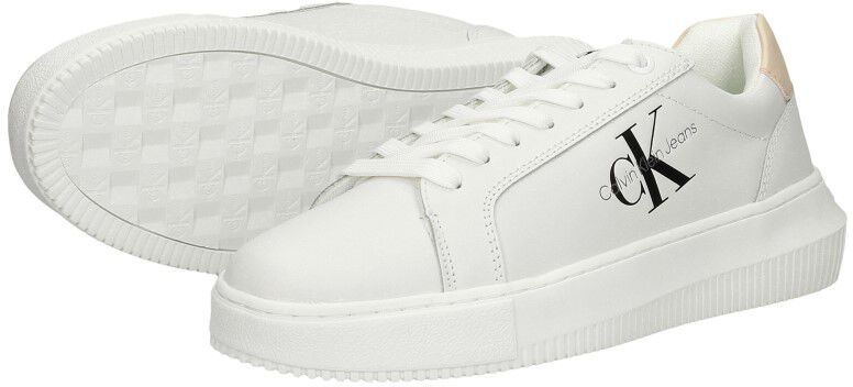 Calvin Klein Chunky Cupsole Monologo W wit
