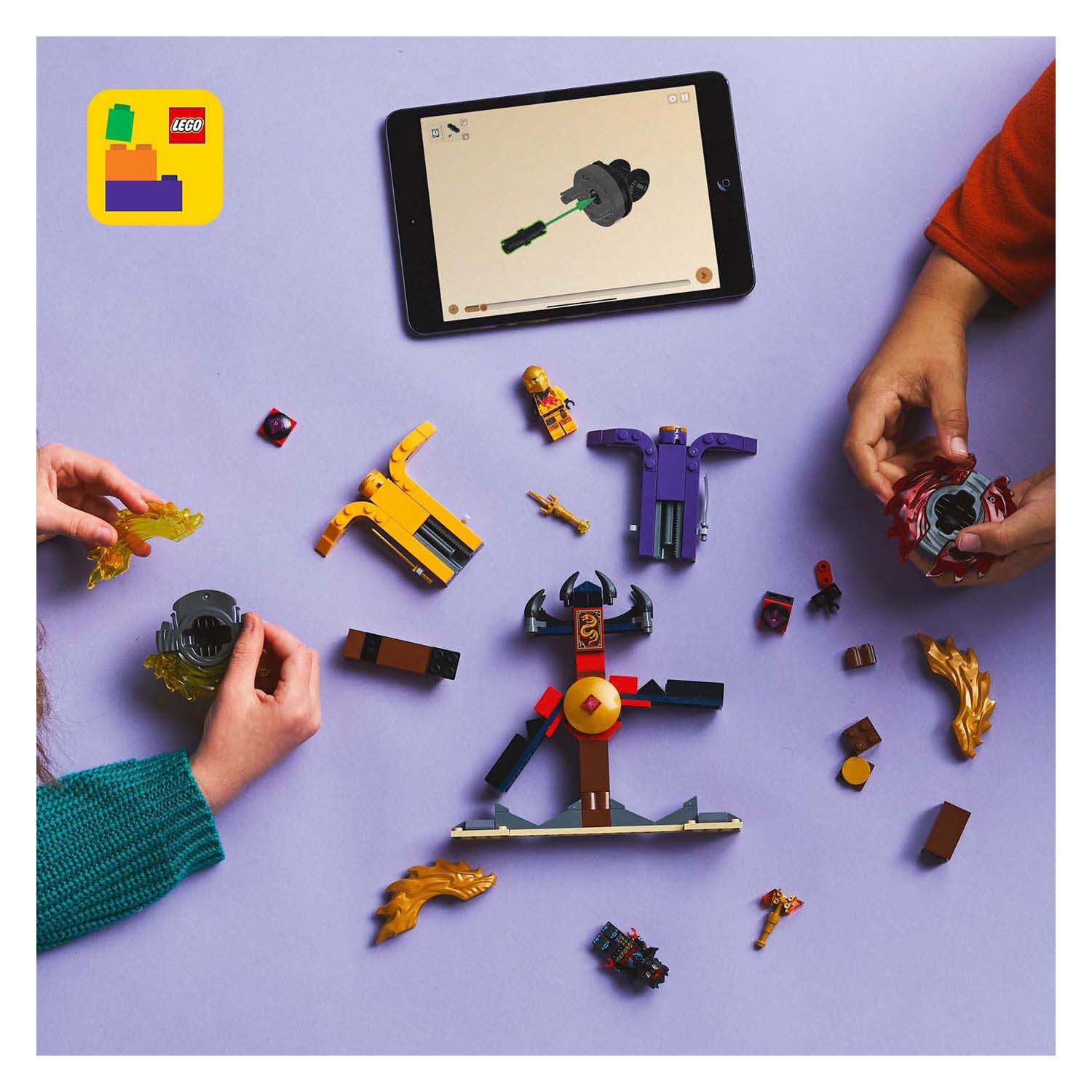 LEGO Ninjago 71826 Spinjitzu Drakenstrijdpakket