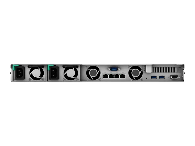 Synology RackStation RS1619xs  - NAS-server - 4 bays - rackversion - SATA 6Gb/s - RAID 0, 1, 5, 6, 10, JBOD, RAID F1 - RAM 8 GB - Gigabit Ethernet - iSCSI support - 1U