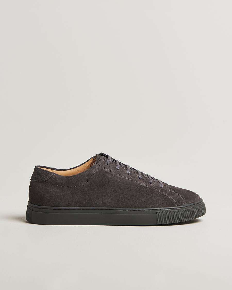 Myrqvist Oaxen Monochrome II Sneaker Dark Grey Suede