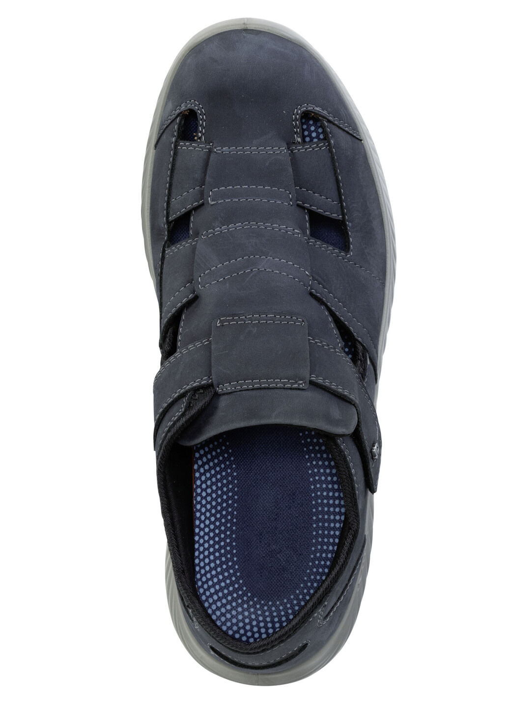 GINO GALANTE, bequeme Herren-Slipper, Weite H, mit herausnehmbarem Fussbett