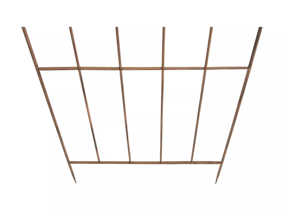 Treillis support pour plantes métal marron 85.5 x 2 x 170 cm 10_0003895