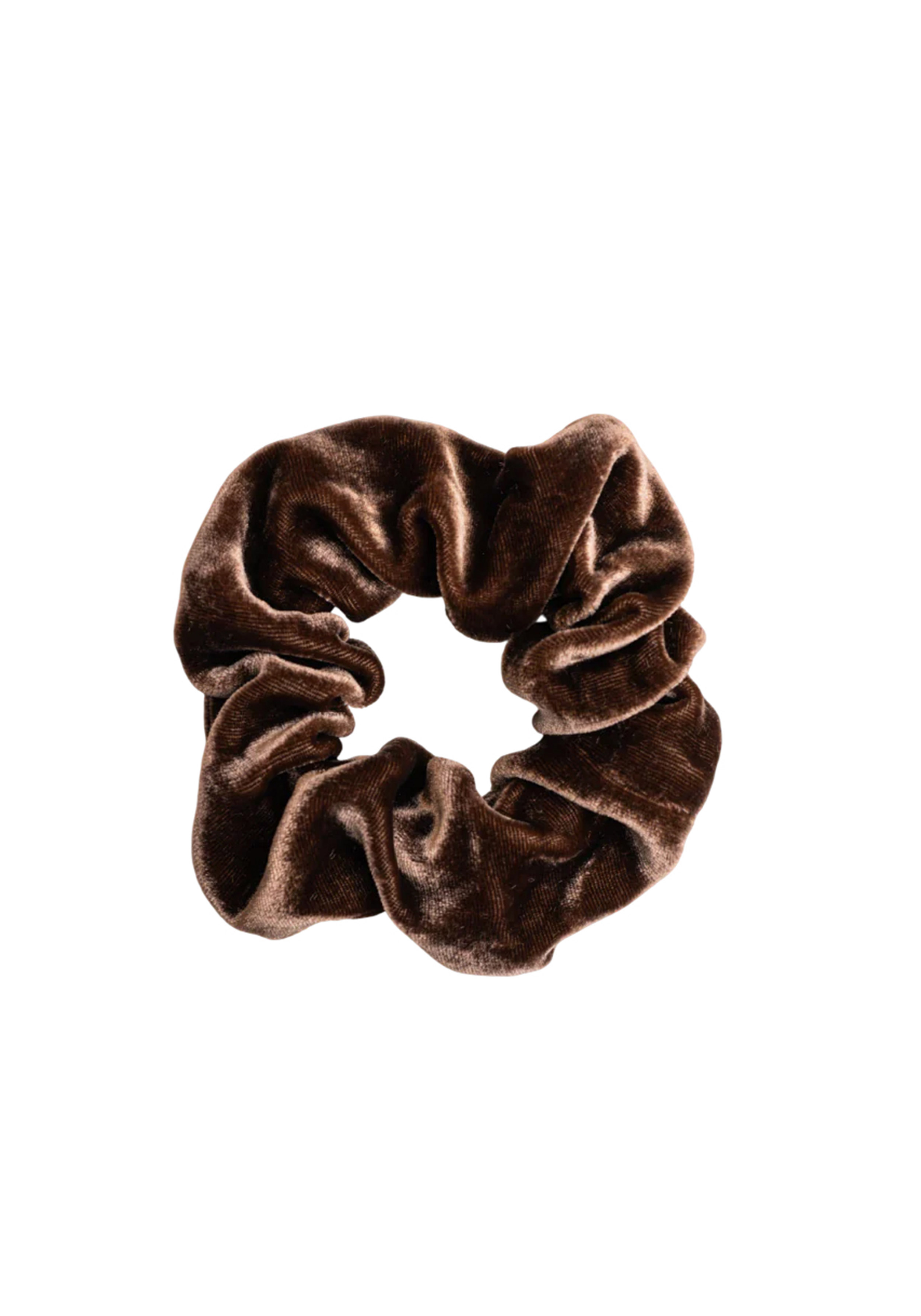 YOOMEE Scrunchie Medina Velvet Silk Brown