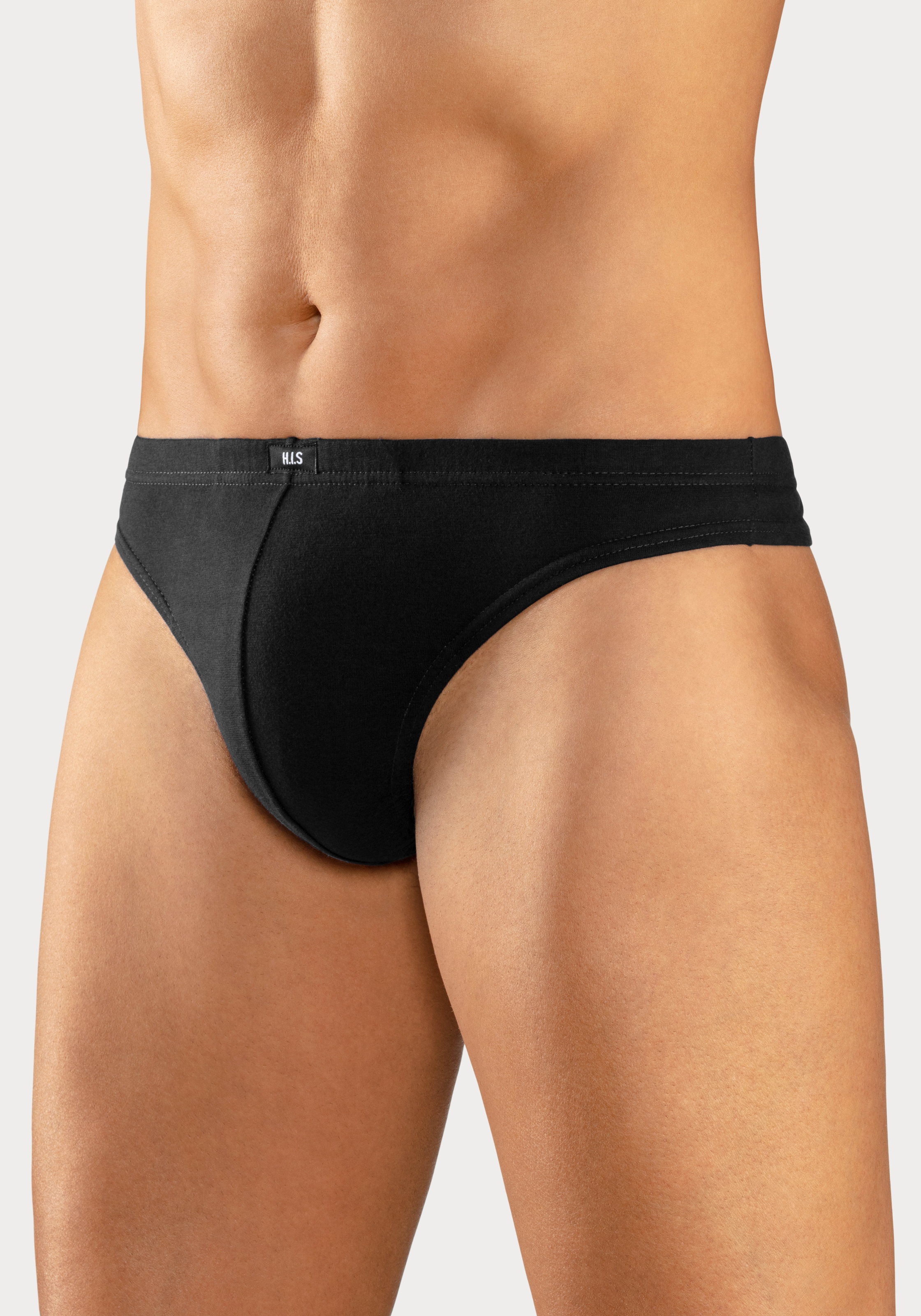 H.I.S String, 3 Stk. aus weichem Baumwoll-Stretch