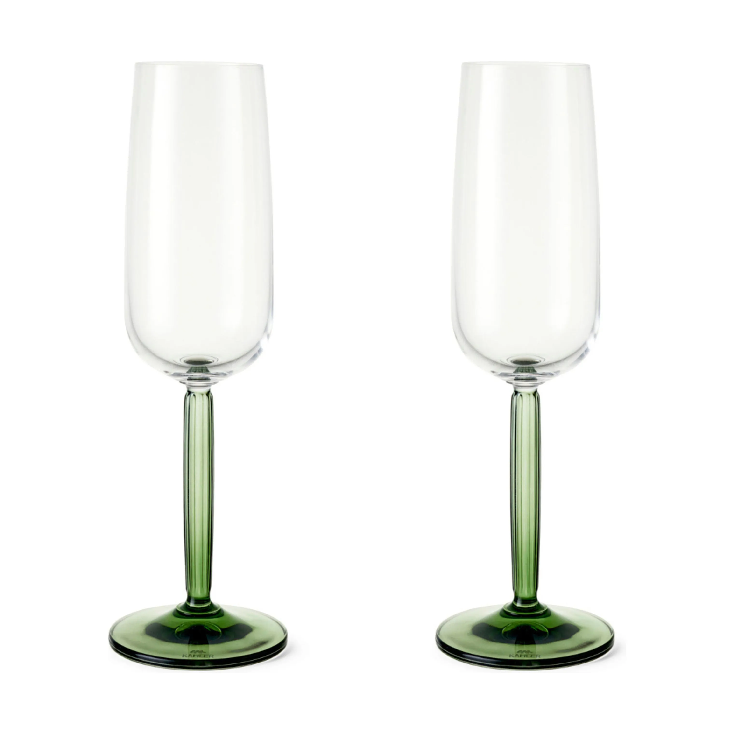 Kähler Hammershøi Champagneglas  - 2 stk.