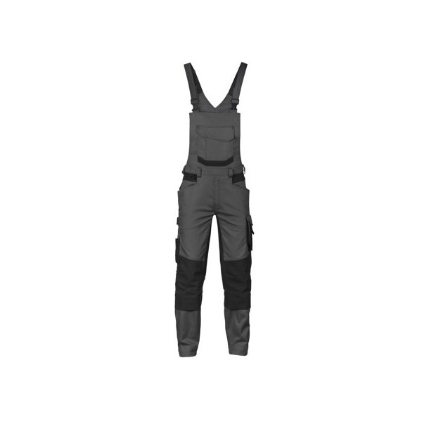 400163 Dassy ® Tronix overalls med stretch og knælommer Antrasitegrå sort