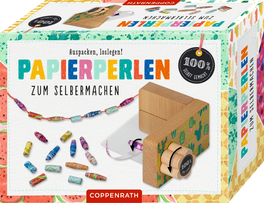 Auspacken, loslegen! - PAPIERPERLEN zum Selbermachen