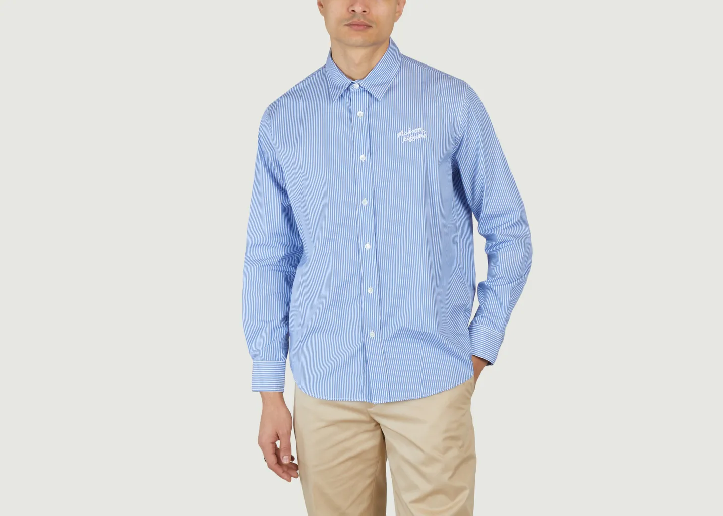 Chemise à Rayures Maison Kitsuné