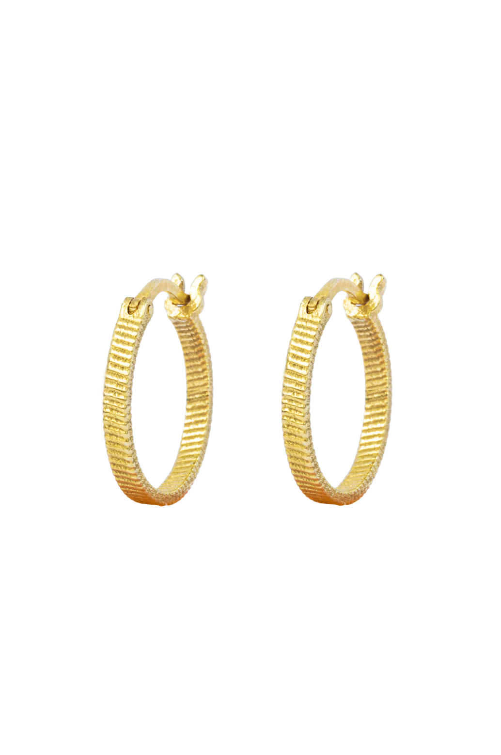 House of Vincent  Fortune Teller hoops, forgyldt - Ø16 mm.