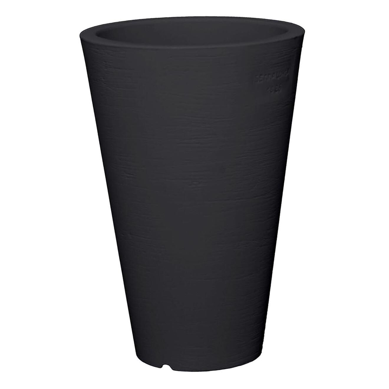 Serralunga Pot Liscio Siena anthracite - D.27x40.5 cm