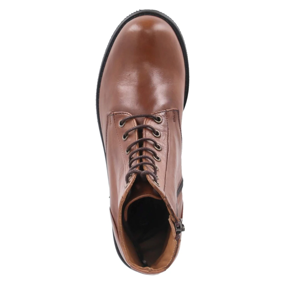 EverybodySchnürstiefeletten AZALEA - Ginger gianduia