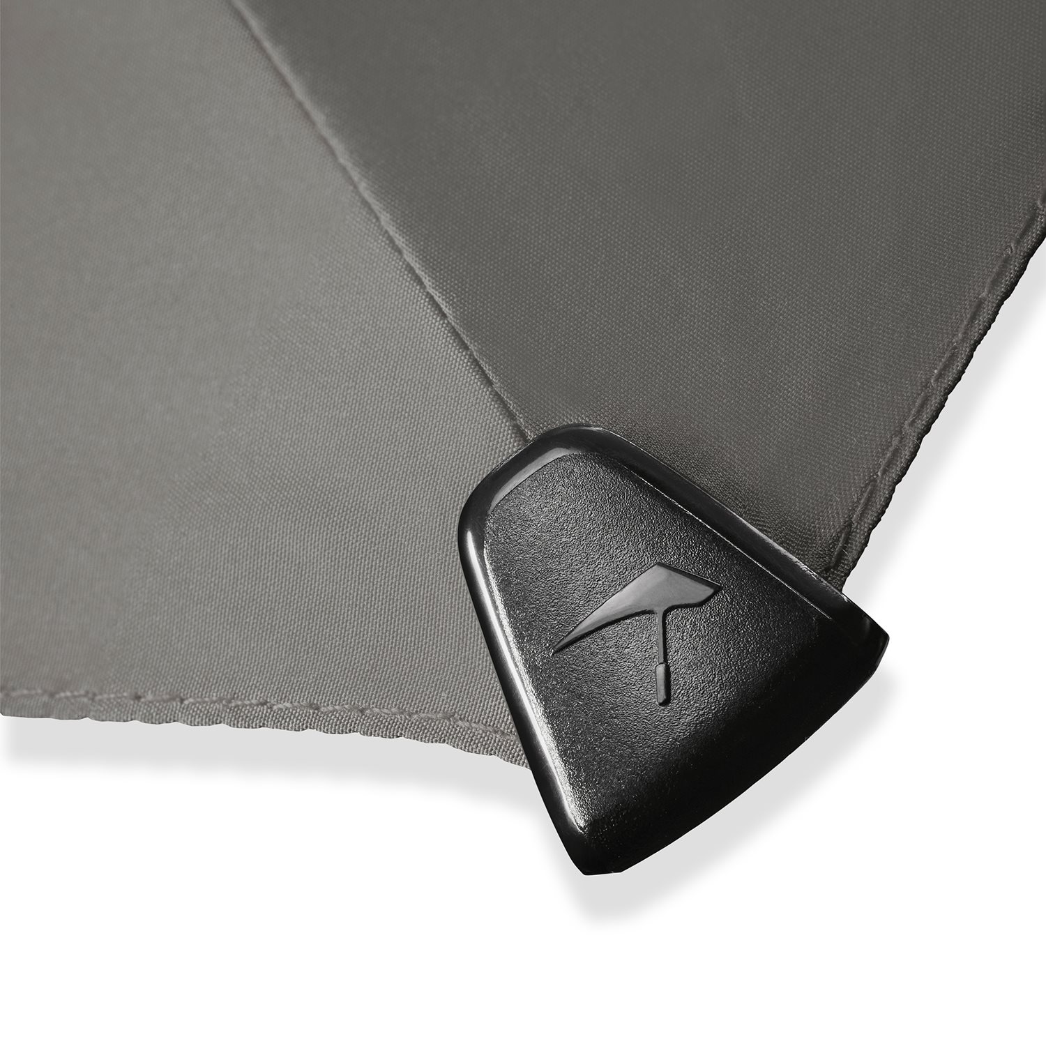 Senz Large Stick Stormparaplu silk grey