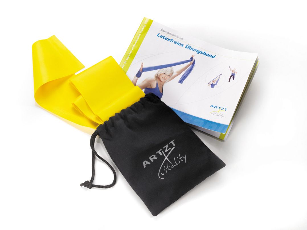 ARTZT vitality® Latexfreies Übungsband, leicht, 2,5 m